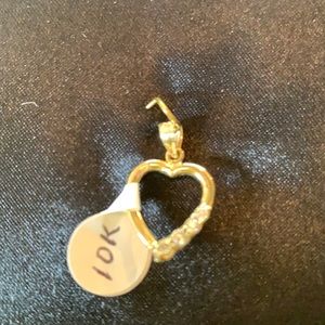 Gold 10k heart charm